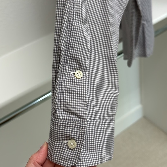 Polo Ralph Lauren Lowell Sport 100% Cotton XL Long Sleeve Button Down Gray Plaid - Picture 4 of 11